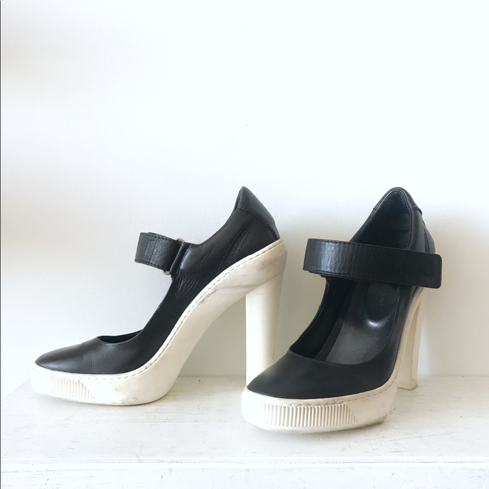 Sergio Rossi for Puma high-heeled shoes